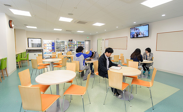 KCP campus students lounge.