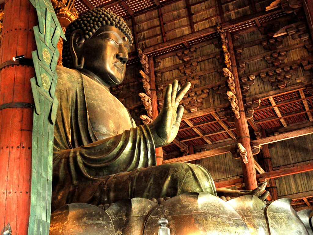 Great Buddha or Daibutsu, Todai-ji Temple